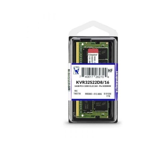 Kingston DDR4 SO-DIMM 16GB 3200MHz Slike