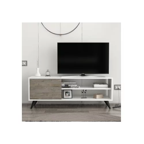 HANAH HOME Venga - White, Dark Grey TV omarica, (20784851)