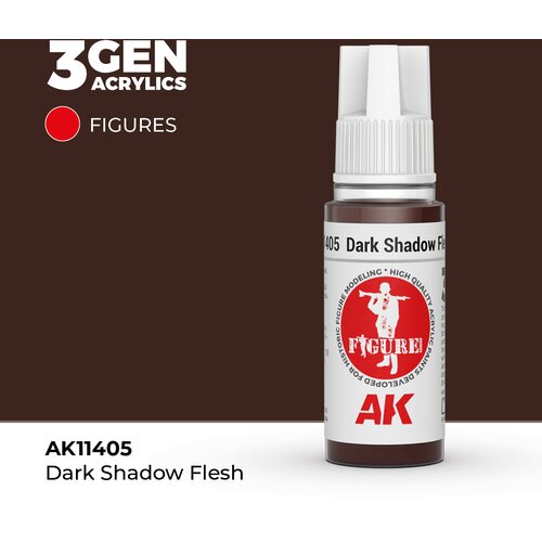 AK Interactive Dark Shadow Flesh 17ml - 3rd Gen Akrilna Boja AK11405 Cene