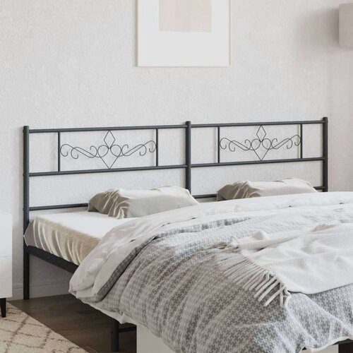  Metalno uzglavlje crno 180 cm Cene