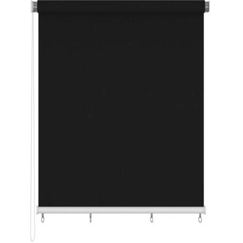 VidaXL Zunanje rolo senčilo 240x230 cm črno Slike