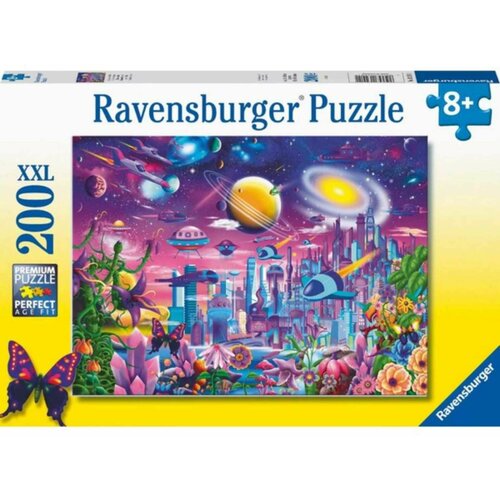 Ravensburger puzzle (slagalice) - kosmički grad 200 xxl delova Slike