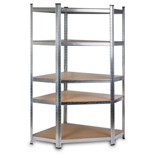 Janshop Humberg kutna samostojeća polica 180x90x40cm HR-817 Slike