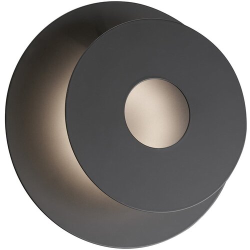 Fischer &amp;amp; Honsel Crna LED zidna lampa Hennes &amp;ndash; Slike