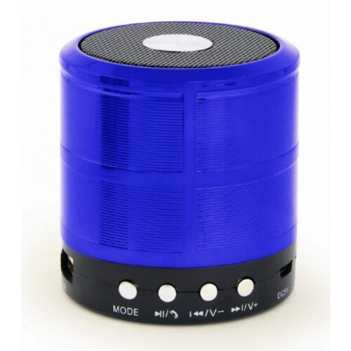 Gembird SPK-BT-08-B Portable Bluetooth speaker +handsfree 3W, FM, microSD, AUX, blue FO Cene
