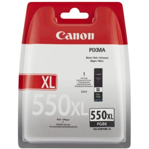 Canon PGI-550XL PGBK w/sec. rezervoar s črnilom 1 kos Original Visok (XL) donos Cene