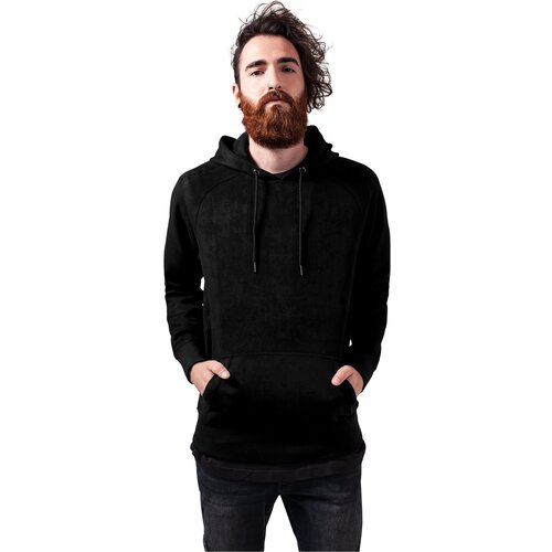 Urban Classics Black imitation suede with hood Slike