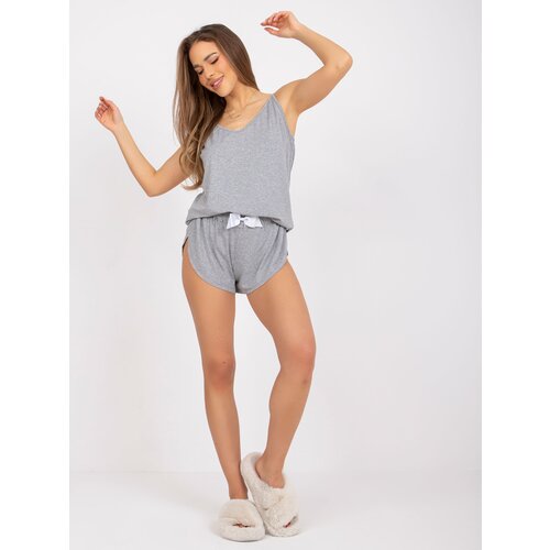 RUE PARIS Pyjamas-RV-PI-7398.89P-gray Slike