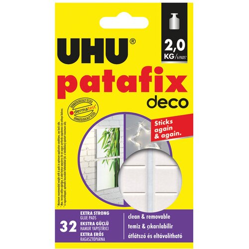  Ljepilo-jastučići 32x Patafix deco UHU 40660 bijelo blister Cene