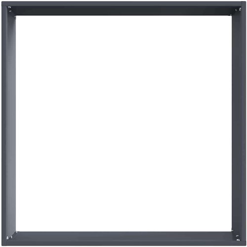 vidaXL Robovi trave Antracit 50 x 50 x 13 cm Jeklo Cene