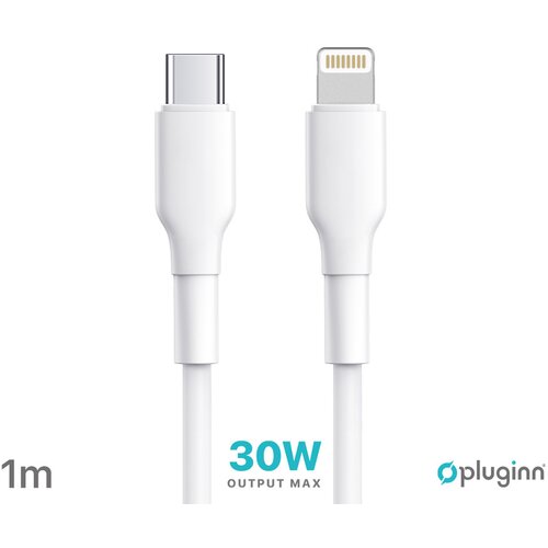  data kabl pluginn pi-pdl 30W type c na lightning beli 1m Cene