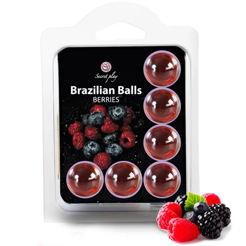 SecretPlay Brazilian Balls Berries 6 pack