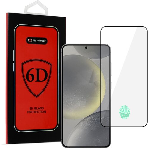 Full POPOLNOMA LEPILO 6D KALJENO STEKLO ZA SAMSUNG GALAXY S24 PLUS BLACK (Z ODKLEPANJEM S PRSTNIM ODTISOM) Cene