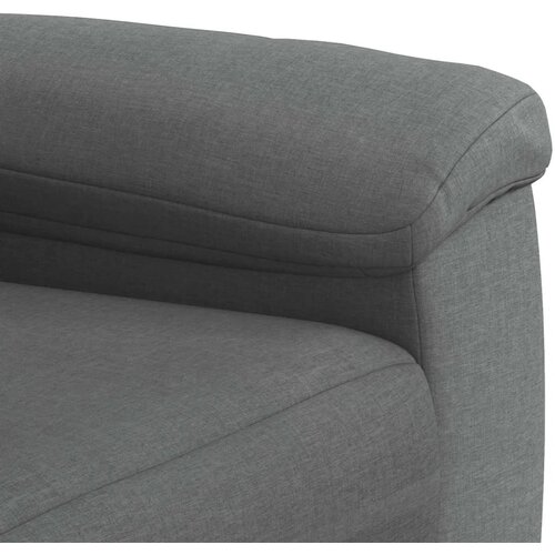  Set sofe 2 pcs Tamnosiva Tkanina - Tamnosiva 2-sjedalna (140 cm) + 3-sjedalna Slike