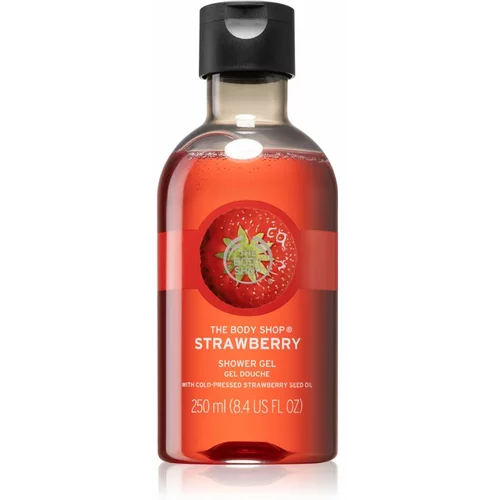 The Body Shop Strawberry osvežujoč gel za prhanje 250 ml