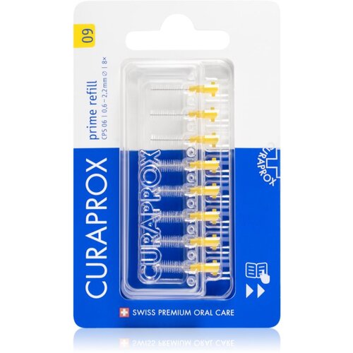 Curaprox Prime Refill nadomestne medzobne ščetke v blistru CPS 09 0,9 - 4,0 mm 8 ks 1 kos Cene