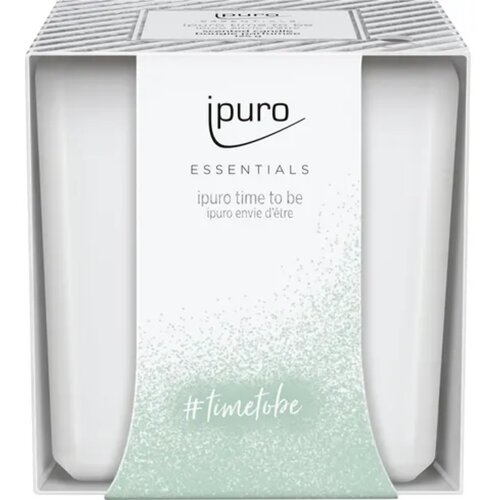 IPURO Essential Time to Be dišeča sveča - 125 g Cene