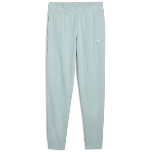 Puma Spodnji deli trenirke Ess Elevated Zelena Slike