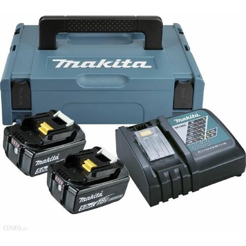 Makita POWER SUPPLY KIT 18V 2x5,0Ah (BL1850Bx2+DC18RC) MAKPAC Cijene