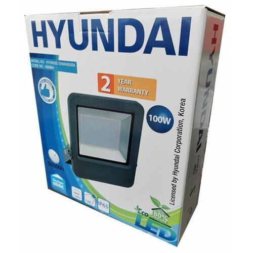 Hyundai lED reflektor 100W wise hy/100W/6000K ip65 Slike
