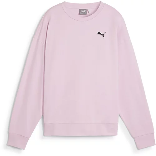 Puma Sweater majica 'BETTER ESSENTIALS' roza / crna / bijela