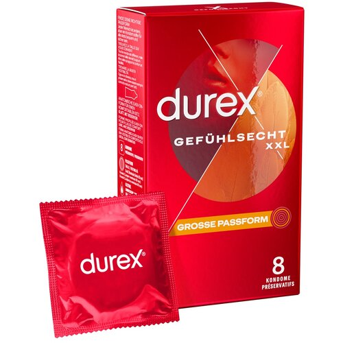 Durex Gefühlsecht XXL 8 pack Cene