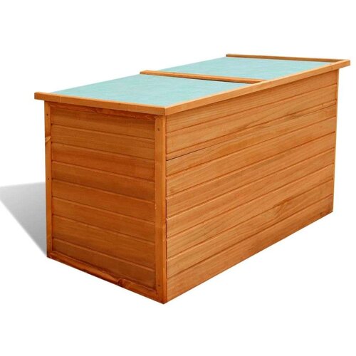  Kutija za pohranu 126 x 72 x 72 cm drvena Cene