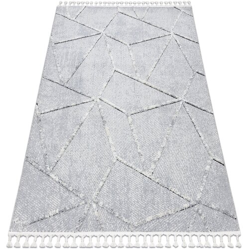 RugsX Preproge Preproga SEVILLA Z791C mozaika siva / bela 240x330 cm Siva Cene