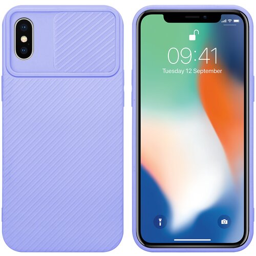 Cadorabo Ohišje, združljiv z Apple v Bonbon Purple - Zaščitni pokrov iz fleksibilnega silikona TPU in z zaščito pred kamero, (20592953) Cene