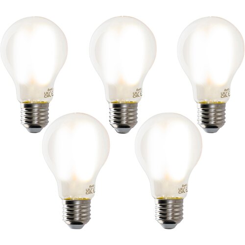 LUEDD Komplet 5 pametnih LED žarnic E27 A60 mat 7W 806lm 1800-4000K Cene