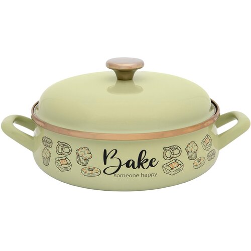 Metalac tava sa poklopcem 24 zelena bake Cene
