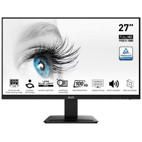MSI PRO MP273A/27''/FHD/ 100HZ/1ms (MPRT) črn monitor, (21637423) Cene