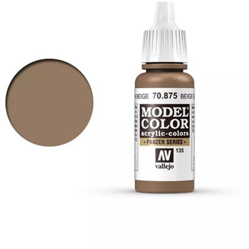 Vallejo Model Color 135 bež rjava (Beige Brown) (875) - 17 ml Cene