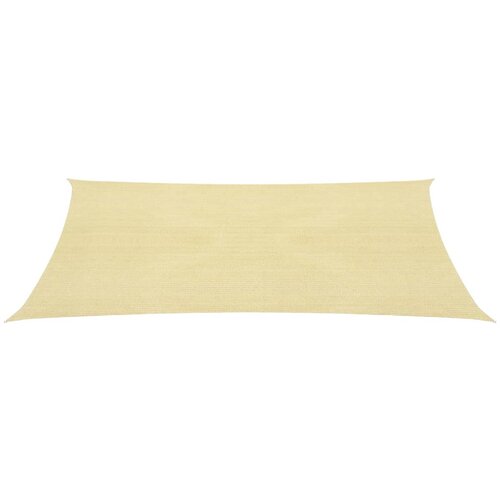 VidaXL Senčno Jadro HDPE Kvadratno 3.6x3.6 m Bež Slike