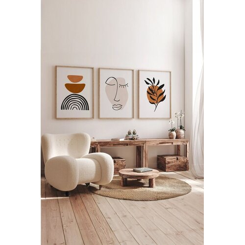 Wallity slika 3Dartsoho66, 3 dijela, 33 x 48 cm Cijene