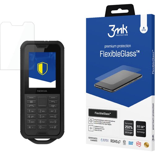 3mk NOKIA 800 TOUGH - FLEXIBLEGLASS, (22001245) Cene