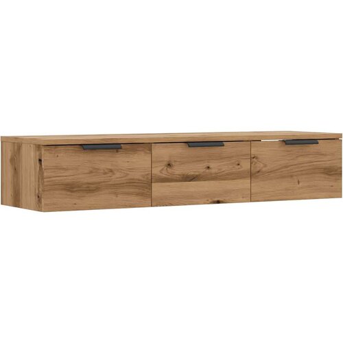 VidaXL Zidni ormarić Artisan hrast 102x30x20 cm izrađeno drvo Slike
