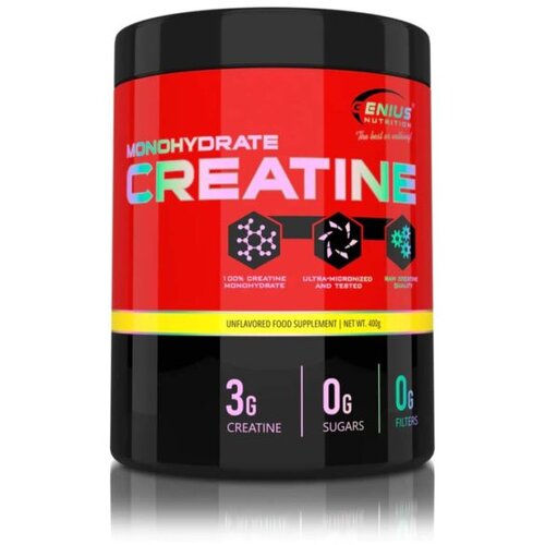Genius Nutrition kreatin monohidrat 400gr Cene