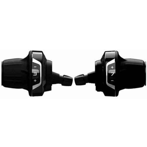Shimano ručice menjača SLRV400 3SISX7SPEED revo shifter R:2050MM L:1800MM 600X600X300MM black outer w/ optical gear display indpack ESLRV400P7SA Cene