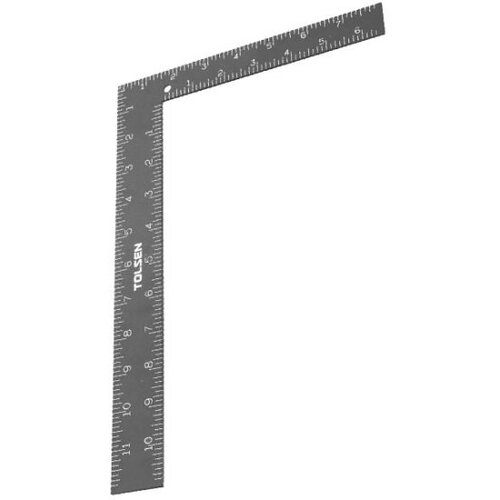 Tolsen lenjir - vinkla 400x600x2mm 35043 tamnosivi Cene