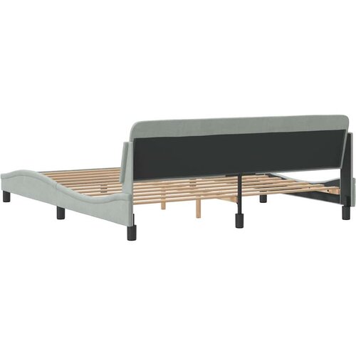  Okvir za krevet Dover svjetlosivi 180x200 cm bar&amp;scaron;unasti Slike