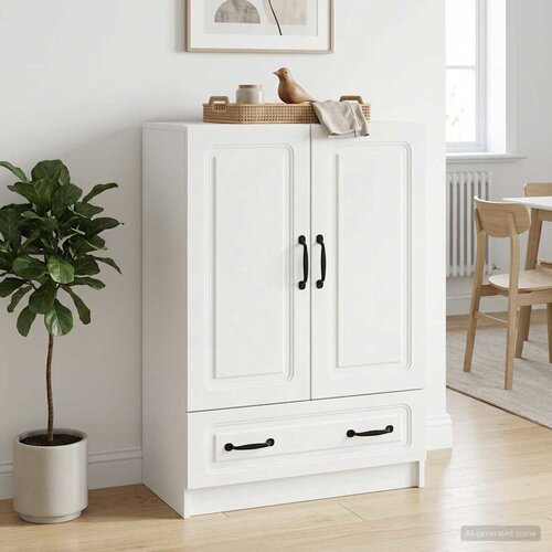  Kreveta Bijela 66 x 34,5 x 92 cm Konstruirano drvo Cijene