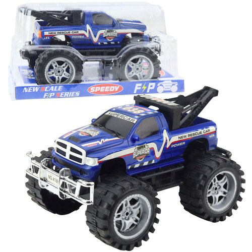  Terenski auto za igru KING 27cm - plavi Cene