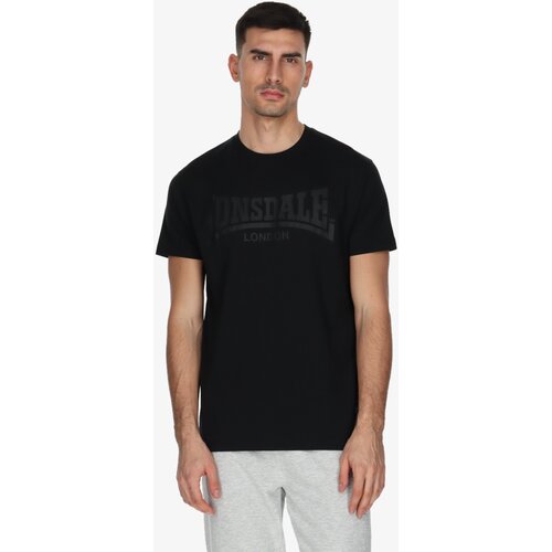Lonsdale black col t-shirt LNA241M821-01 Slike