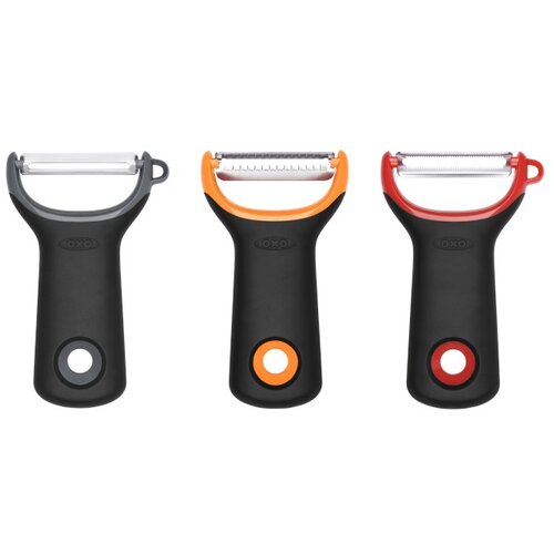 Oxo Good Grips Set of 3 Peelers - Multicolor Kitchen Tools for Effortless Peeling, (21747320) Cene