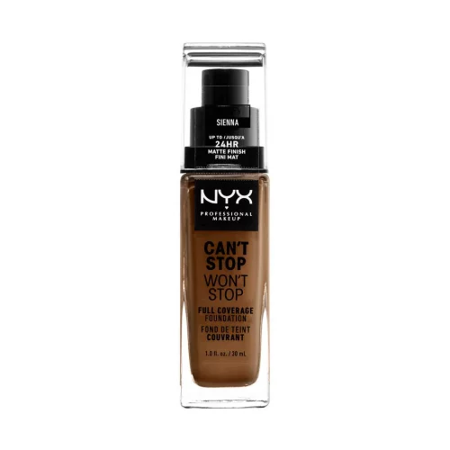 NYX Professional Makeup tekući puder - Can't Stop Won't Stop Full Coverage Foundation - Sienna