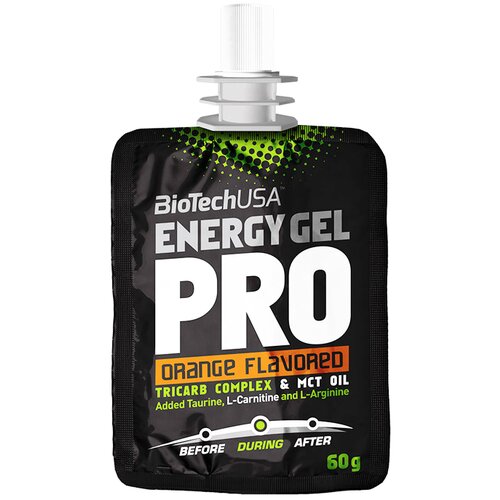 BioTech USA Energy Gel Pro sa ukusom narandže, 60g Cene