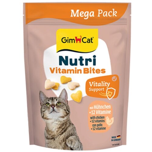 Gimcat Nutri Vitamin piletina, poslastica za macke 425g Cene