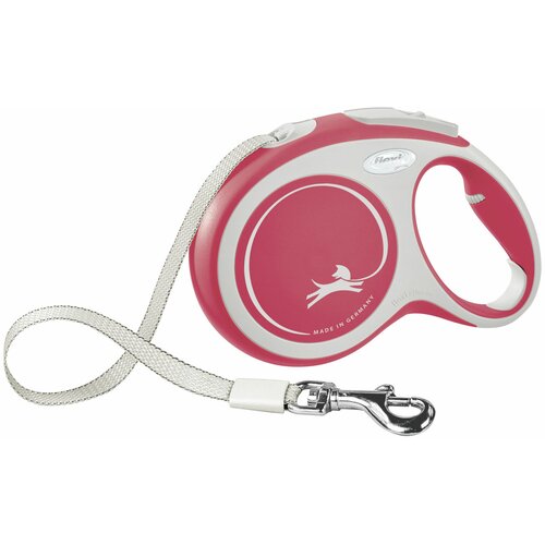 Flexi Povodac za pse Flexi NEW COMFORT 5 m Crvena Veličina M Cene