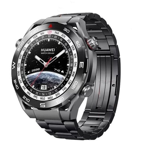 INF 22 mm konveksni pa&scaron;ček iz titana s tremi členki - črn za Huawei GT4 3Pro/GT2, (5000078899) Cene